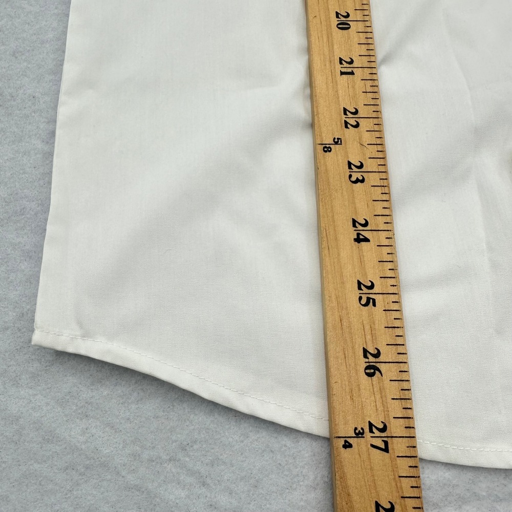 Lucky Brand Mens Slim Fit Stretch Dress Shirt White Men's Small 14-14.5 NWT New - Picture 3 of 15